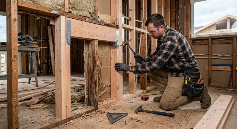 Wood Framing Repair in Wilmington, NC