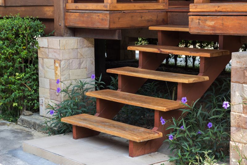 Wooden Steps Installation in Wilmington, NC