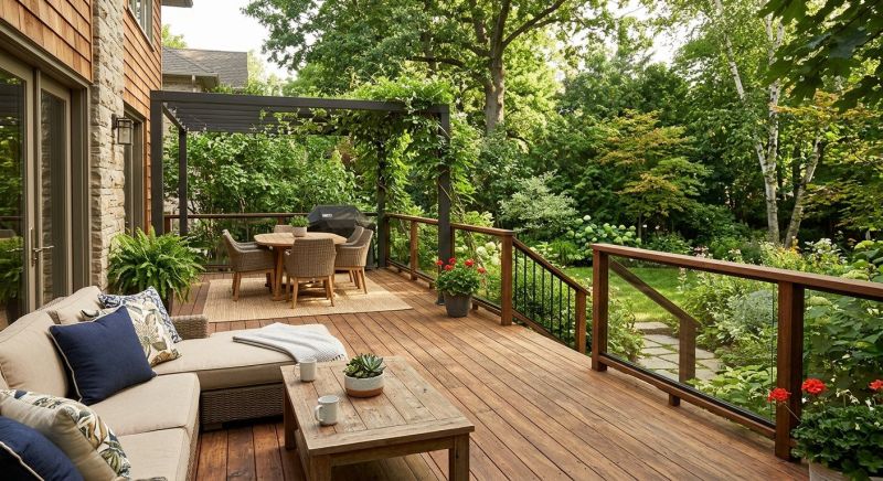 Wooden Veranda Construction in Worcester, MA