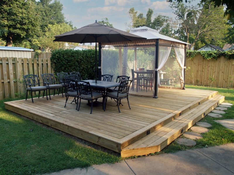 Wooden Veranda Construction in Seattle, WA